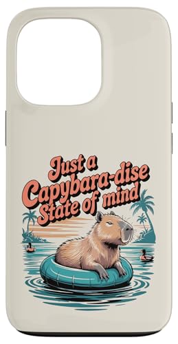 Capybara Fun - Tier im Urlaub totale Entspannung Hülle für iPhone 13 Pro Capybara Fun - Tier im Urlaub totale Entspannung Hülle für iPhone 13 Pro von Funny animal kawaii