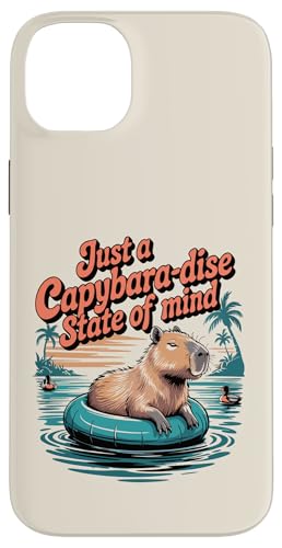 Capybara Fun - Tier im Urlaub totale Entspannung Hülle für iPhone 14 Plus Capybara Fun - Tier im Urlaub totale Entspannung Hülle für iPhone 14 Plus von Funny animal kawaii