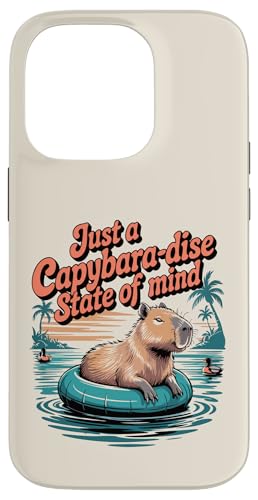 Capybara Fun - Tier im Urlaub totale Entspannung Hülle für iPhone 14 Pro Capybara Fun - Tier im Urlaub totale Entspannung Hülle für iPhone 14 Pro von Funny animal kawaii