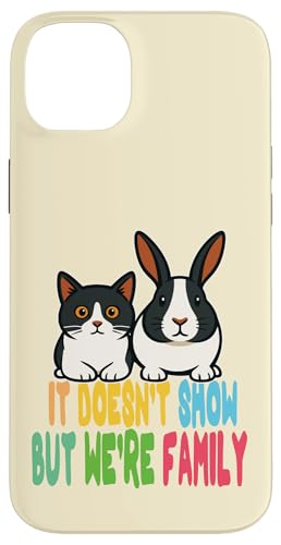 Katze und Hase – anders aber eine echte Familie Hülle für iPhone 14 Plus Katze und Hase – anders aber eine echte Familie Hülle für iPhone 14 Plus von Funny animal kawaii