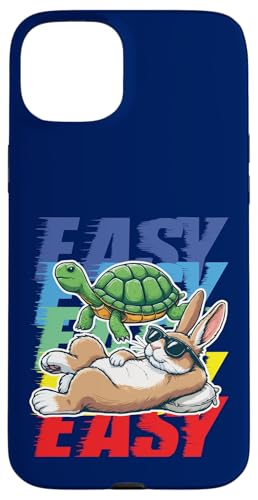 Lustige Tiere – Die Fabel vom Hase und der Schildkröte Hülle für iPhone 15 Plus Lustige Tiere – Die Fabel vom Hase und der Schildkröte Hülle für iPhone 15 Plus von Funny animal kawaii