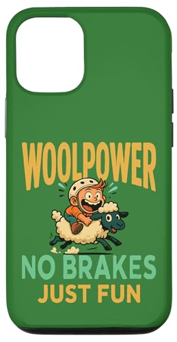 Lustiges Kind und Schaf – Tiere Humor Rigolade garantiert Hülle für iPhone 12/12 Pro Lustiges Kind und Schaf – Tiere Humor Rigolade garantiert Hülle für iPhone 12/12 Pro von Funny animal kawaii