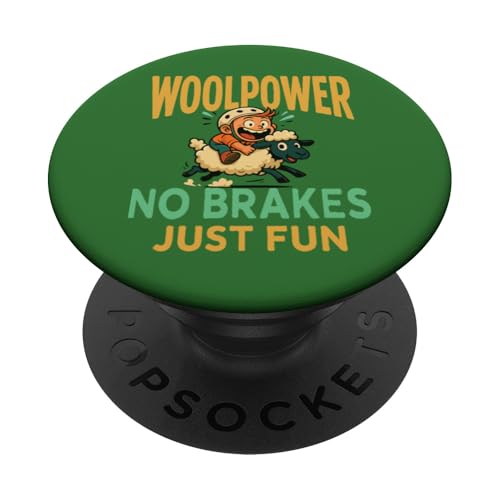 Lustiges Kind und Schaf – Tiere Humor Rigolade garantiert PopSockets Klebender PopGrip Lustiges Kind und Schaf – Tiere Humor Rigolade garantiert PopSockets Klebender PopGrip von Funny animal kawaii