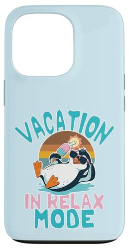 Pinguin – Urlaub im Strand-Modus Eis und Sonne Hülle für iPhone 13 Pro Pinguin – Urlaub im Strand-Modus Eis und Sonne Hülle für iPhone 13 Pro von Funny animal kawaii