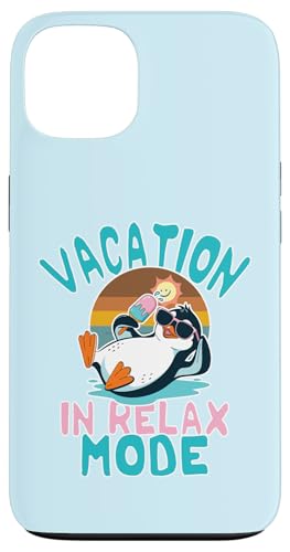 Pinguin – Urlaub im Strand-Modus Eis und Sonne Hülle für iPhone 13 Pinguin – Urlaub im Strand-Modus Eis und Sonne Hülle für iPhone 13 von Funny animal kawaii