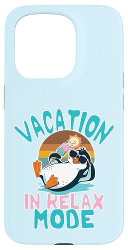Pinguin – Urlaub im Strand-Modus Eis und Sonne Hülle für iPhone 15 Pro Pinguin – Urlaub im Strand-Modus Eis und Sonne Hülle für iPhone 15 Pro von Funny animal kawaii