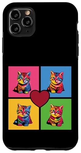 Pop Art Katzen - farbenfrohes Design für Katzenliebhaber Hülle für iPhone 11 Pro Max Pop Art Katzen - farbenfrohes Design für Katzenliebhaber Hülle für iPhone 11 Pro Max von Funny animal kawaii