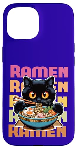 Ramen Verliebte Katze – Japanische Nudeln Tier Kawaii Hülle für iPhone 15 Ramen Verliebte Katze – Japanische Nudeln Tier Kawaii Hülle für iPhone 15 von Funny animal kawaii
