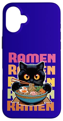 Ramen Verliebte Katze – Japanische Nudeln Tier Kawaii Hülle für iPhone 16 Plus Ramen Verliebte Katze – Japanische Nudeln Tier Kawaii Hülle für iPhone 16 Plus von Funny animal kawaii