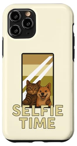 Selfie Time – Duo Lustige Katze Hund Tiere Unzertrennliche Hülle für iPhone 11 Pro Selfie Time – Duo Lustige Katze Hund Tiere Unzertrennliche Hülle für iPhone 11 Pro von Funny animal kawaii