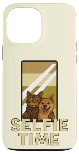 Selfie Time – Duo Lustige Katze Hund Tiere Unzertrennliche Hülle für iPhone 13 Pro Max Selfie Time – Duo Lustige Katze Hund Tiere Unzertrennliche Hülle für iPhone 13 Pro Max von Funny animal kawaii