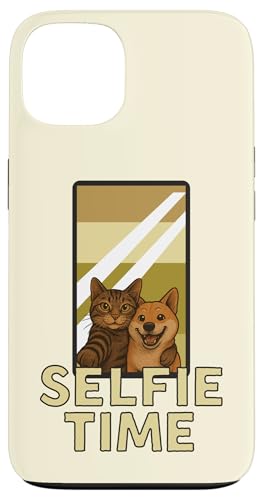 Selfie Time – Duo Lustige Katze Hund Tiere Unzertrennliche Hülle für iPhone 13 Selfie Time – Duo Lustige Katze Hund Tiere Unzertrennliche Hülle für iPhone 13 von Funny animal kawaii