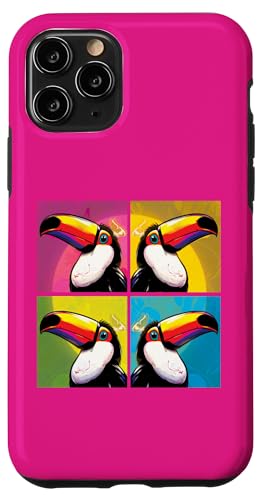 Toucan Pop Art Exotischer Vogel bunt Hülle für iPhone 11 Pro Toucan Pop Art Exotischer Vogel bunt Hülle für iPhone 11 Pro von Funny animal kawaii