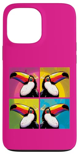 Toucan Pop Art Exotischer Vogel bunt Hülle für iPhone 13 Pro Max Toucan Pop Art Exotischer Vogel bunt Hülle für iPhone 13 Pro Max von Funny animal kawaii