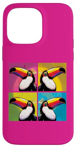 Toucan Pop Art Exotischer Vogel bunt Hülle für iPhone 14 Pro Max Toucan Pop Art Exotischer Vogel bunt Hülle für iPhone 14 Pro Max von Funny animal kawaii