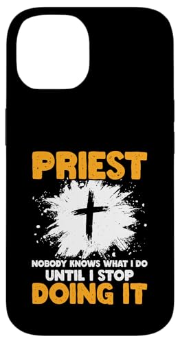 Katholischer Priester Hülle für iPhone 14 Katholischer Priester Hülle für iPhone 14 von Funny catholic gifts for a priest