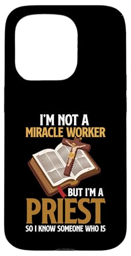 Katholischer Priester Hülle für iPhone 15 Pro Katholischer Priester Hülle für iPhone 15 Pro von Funny catholic gifts for a priest
