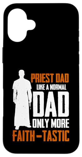 Katholischer Priester Hülle für iPhone 16 Plus Katholischer Priester Hülle für iPhone 16 Plus von Funny catholic gifts for a priest