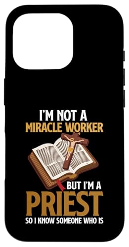 Katholischer Priester Hülle für iPhone 16 Pro Katholischer Priester Hülle für iPhone 16 Pro von Funny catholic gifts for a priest