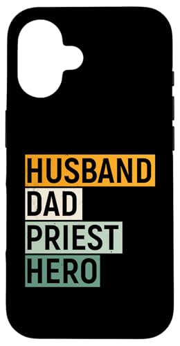 Katholischer Priester Hülle für iPhone 16 Katholischer Priester Hülle für iPhone 16 von Funny catholic gifts for a priest