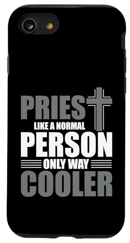 Katholischer Priester Hülle für iPhone SE (2020) / 7 / 8 von Funny catholic gifts for a priest