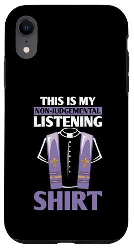 Katholischer Priester Hülle für iPhone XR Katholischer Priester Hülle für iPhone XR von Funny catholic gifts for a priest