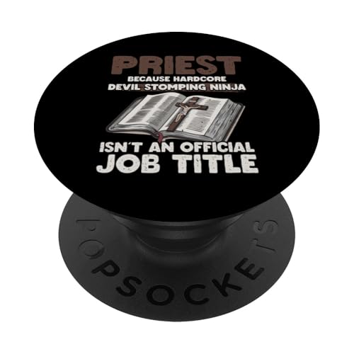 Katholischer Priester PopSockets Klebender PopGrip Katholischer Priester PopSockets Klebender PopGrip von Funny catholic gifts for a priest