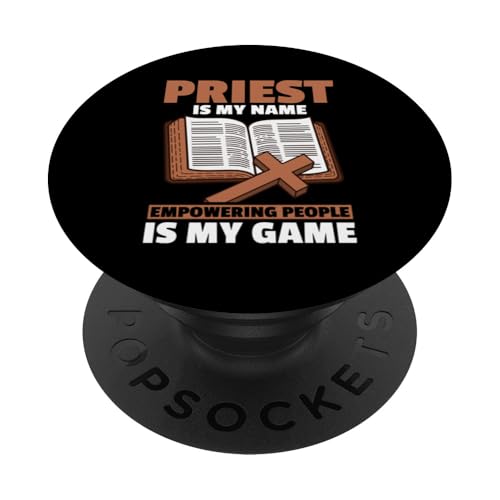 Katholischer Priester PopSockets Klebender PopGrip Katholischer Priester PopSockets Klebender PopGrip von Funny catholic gifts for a priest