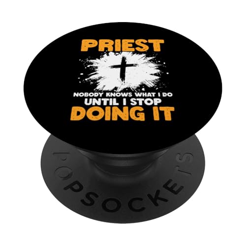 Katholischer Priester PopSockets Klebender PopGrip Katholischer Priester PopSockets Klebender PopGrip von Funny catholic gifts for a priest