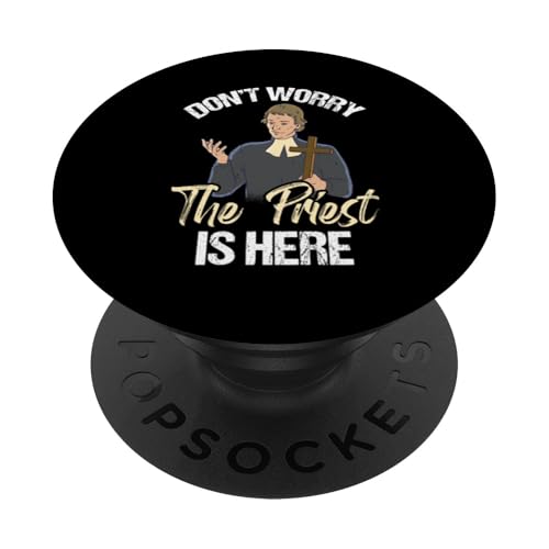 Katholischer Priester PopSockets Klebender PopGrip Katholischer Priester PopSockets Klebender PopGrip von Funny catholic gifts for a priest