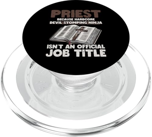 Katholischer Priester PopSockets PopGrip für MagSafe Katholischer Priester PopSockets PopGrip für MagSafe von Funny catholic gifts for a priest
