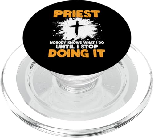 Katholischer Priester PopSockets PopGrip für MagSafe Katholischer Priester PopSockets PopGrip für MagSafe von Funny catholic gifts for a priest