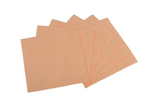 Funny Zelltuchservietten | 33 x 33 cm, 1/4 Falz, 3-lagig, apricot|4er Pack (4 x 250 Stück) von Funny