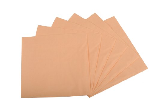Funny Zelltuchservietten | 40 x 40 cm, 1/4 Falz, 3-lagig, apricot |4er Pack (4 x 250 Stück) von Funny