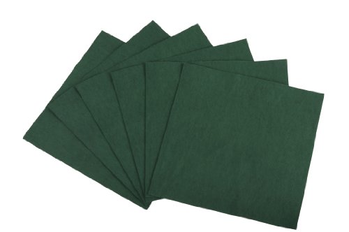 Funny Zelltuchservietten | 40 x 40 cm, 1/4 Falz, 3-lagig, grün |4er Pack (4 x 250 Stück) von Funny