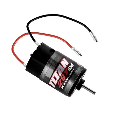 RC Motor Brushed, 550 Bürstenmotor Metall Hochpräziser Geräuscharmer Motor Passend für 1/10 RC Modellauto das TRX 4 RC Fahrzeugmodell 29T RC Motor Brushed, 550 Bürstenmotor Metall Hochpräziser Geräuscharmer Motor Passend für 1/10 RC Modellauto das TRX 4 RC Fahrzeugmodell 29T von Funnytek