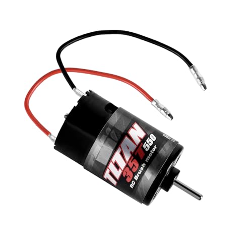 RC Motor Brushed, 550 Bürstenmotor Metall Hochpräziser Geräuscharmer Motor Passend für 1/10 RC Modellauto das TRX 4 RC Fahrzeugmodell 35T RC Motor Brushed, 550 Bürstenmotor Metall Hochpräziser Geräuscharmer Motor Passend für 1/10 RC Modellauto das TRX 4 RC Fahrzeugmodell 35T von Funnytek