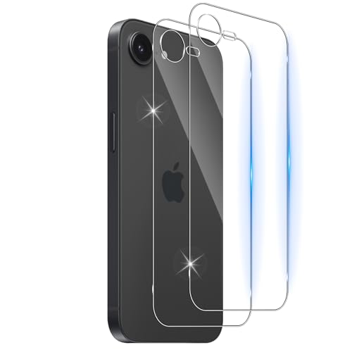 Funrae 2 Stück Rückseite Schutzfolie für iPhone 16e für Panzerglas, 9H Härte Zurück Glasfolie, Hinten Schutzglas Rutschfest HD Klar Anti-Kratzen Back Film Panzerfolie Anti-Fingerabdruck Funrae 2 Stück Rückseite Schutzfolie für iPhone 16e für Panzerglas, 9H Härte Zurück Glasfolie, Hinten Schutzglas Rutschfest HD Klar Anti-Kratzen Back Film Panzerfolie Anti-Fingerabdruck von Funrae