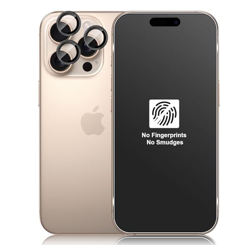 Funrae Matt Schutzfolie für iPhone 16 Pro für Panzerglas, 2 PCS Blendschutz Panzer Matte Schutz Folie und 1 PCS HD Kameraschutz (Schwarz), 9H Härte Matte Anti-Fingerabdruck Displayschutz Panzerfolie von Funrae