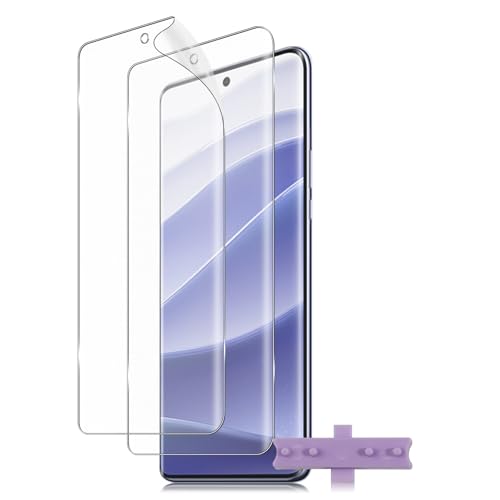 Funrae Matt TPU Schutzfolie für Xiaomi Redmi Note 14 Pro Plus 5G/ Note 14 Pro 5G/ Redmi Note 13 Pro+ für Panzerglas, 2 PCS Anti-Fingerabdruck Matte Soft Folie, Blendschutz Weich TPU Displayschutzfolie von Funrae