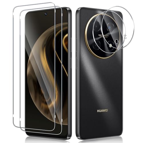 Funrae Schutzfolie für Huawei nova 12i für Panzerglas mit Kameraschutz, 2 PCS 0.33MM 9H Härte Folie und 2 PCS Ultra-Klar Kamera Schutz, Anti-Kratzen Displayschutz HD Schutzglas Funrae Schutzfolie für Huawei nova 12i für Panzerglas mit Kameraschutz, 2 PCS 0.33MM 9H Härte Folie und 2 PCS Ultra-Klar Kamera Schutz, Anti-Kratzen Displayschutz HD Schutzglas von Funrae