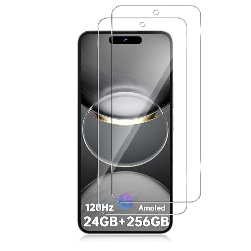 Funrae Schutzfolie kompatibel mit OUKITEL P1 für Panzerglas, [2 Stück] 9H Härte Displayschutzfolie, 0.33mm Ultra-Klar Folie, Anti-Kratzen Schutzglas, Anti-Bläschen Schutzglas - Transparent von Funrae
