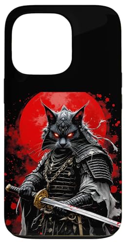 Furchtloser Krieger Samurai Katze Hülle für iPhone 13 Pro von Furchtloser Krieger Samurai Katze Designs