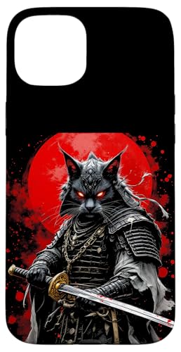Furchtloser Krieger Samurai Katze Hülle für iPhone 15 Plus Furchtloser Krieger Samurai Katze Hülle für iPhone 15 Plus von Furchtloser Krieger Samurai Katze Designs