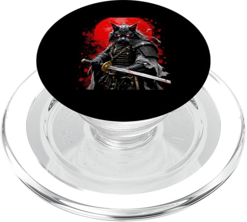 Furchtloser Krieger Samurai Katze PopSockets PopGrip für MagSafe Furchtloser Krieger Samurai Katze PopSockets PopGrip für MagSafe von Furchtloser Krieger Samurai Katze Designs