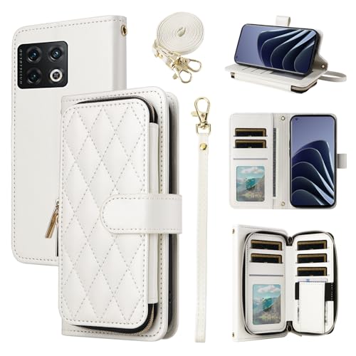 Furiet Argyle-Schutzhülle für OnePlus 10 Pro One Plus 10Pro 5G, mit Handschlaufe, Schultergurt, 9 Kartenfächer, Reißverschluss, Geldbörse, Ständer, Handyhülle für On 1 Plus 1 + Plus10 1+ Pro Ten, für Furiet Argyle-Schutzhülle für OnePlus 10 Pro One Plus 10Pro 5G, mit Handschlaufe, Schultergurt, 9 Kartenfächer, Reißverschluss, Geldbörse, Ständer, Handyhülle für On 1 Plus 1 + Plus10 1+ Pro Ten, für von Furiet