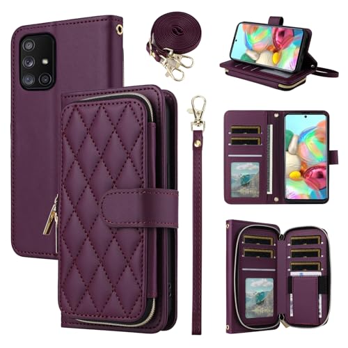 Furiet Argyle Schutzhülle für Samsung Galaxy A51 5G/A 51 5G UW Verizon mit Handschlaufe, Schultergurt, Kartenfächern, Reißverschluss, Geldbörse, Ständer, kariert, Handy-Schutzhülle für 51A G5 S51 Furiet Argyle Schutzhülle für Samsung Galaxy A51 5G/A 51 5G UW Verizon mit Handschlaufe, Schultergurt, Kartenfächern, Reißverschluss, Geldbörse, Ständer, kariert, Handy-Schutzhülle für 51A G5 S51 von Furiet