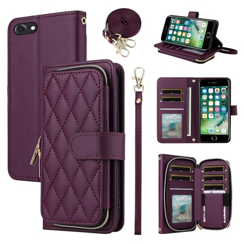 Furiet Argyle-Schutzhülle für iPhone 6 Plus, 6 Plus, 6 Plus, 6/6S Plus, mit Handschlaufe, Schultergurt, Kartenschlitz, Reißverschluss, Standfunktion, Handyhülle für iPhone 6, 6+, iPhone 6S, 6S, 6S, 6S Furiet Argyle-Schutzhülle für iPhone 6 Plus, 6 Plus, 6 Plus, 6/6S Plus, mit Handschlaufe, Schultergurt, Kartenschlitz, Reißverschluss, Standfunktion, Handyhülle für iPhone 6, 6+, iPhone 6S, 6S, 6S, 6S von Furiet