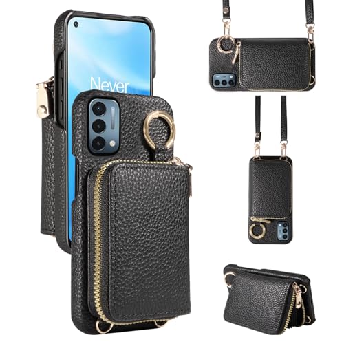 Furiet Schutzhülle für OnePlus Nord N200 5G mit Schultergurt, Ringschnalle, Reißverschluss, Standfunktion, Handyhülle, für One Plus N 200 G5 1 Plus 200N 1plus One+ 1+ N2005G 2021, Schwarz Furiet Schutzhülle für OnePlus Nord N200 5G mit Schultergurt, Ringschnalle, Reißverschluss, Standfunktion, Handyhülle, für One Plus N 200 G5 1 Plus 200N 1plus One+ 1+ N2005G 2021, Schwarz von Furiet