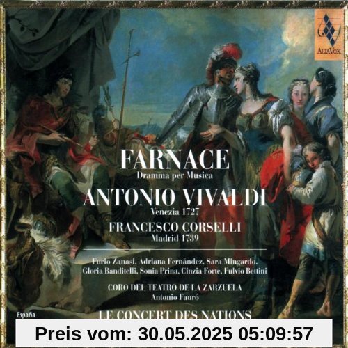 Vivaldi: Farnace (Gesamtaufnahme) von Furio Zanasi